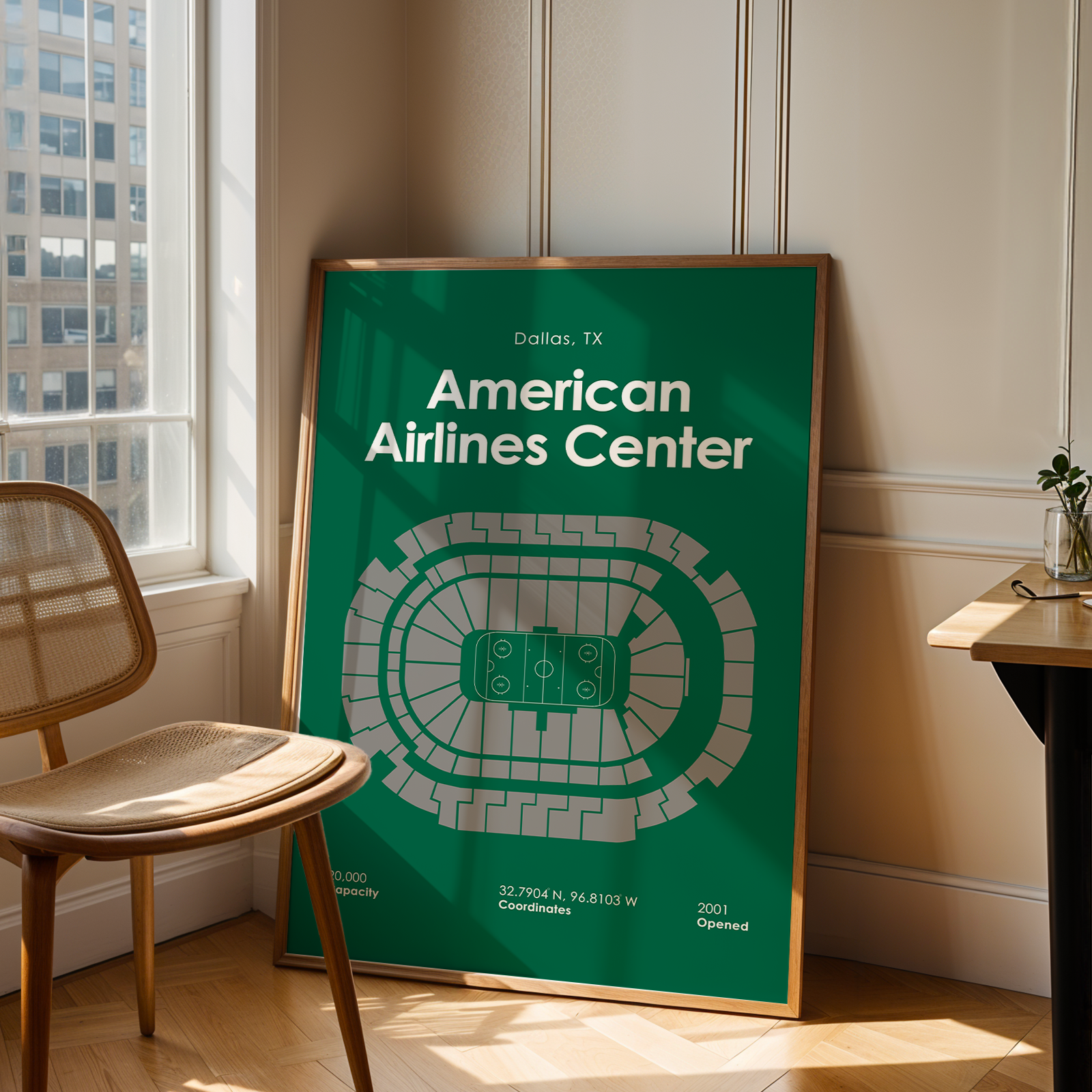 American Airlines Center Bold Hockey