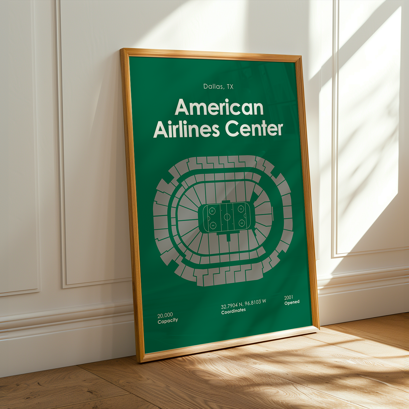 American Airlines Center Bold Hockey