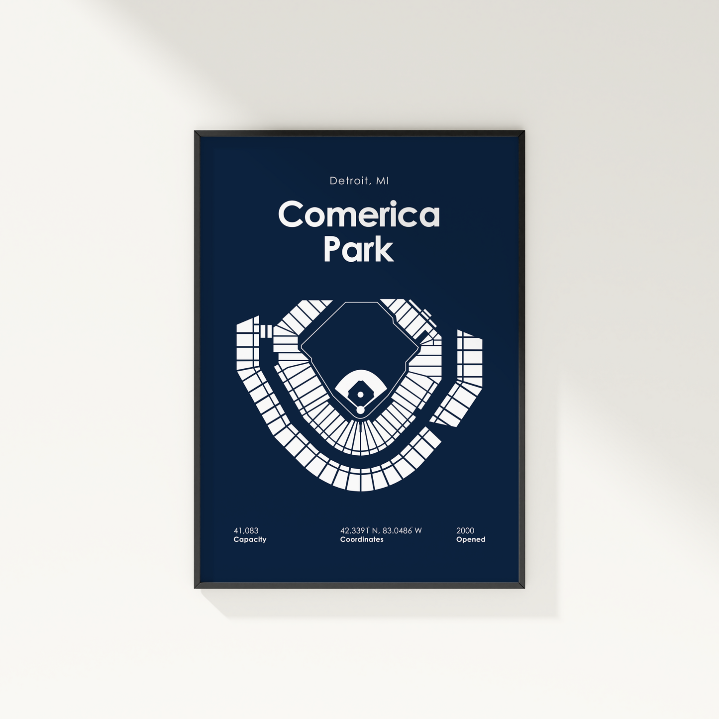 Comerica Park Bold