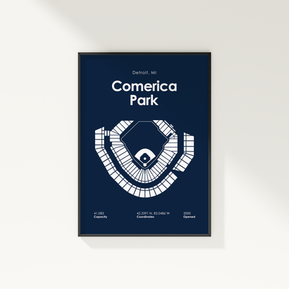 Comerica Park Bold
