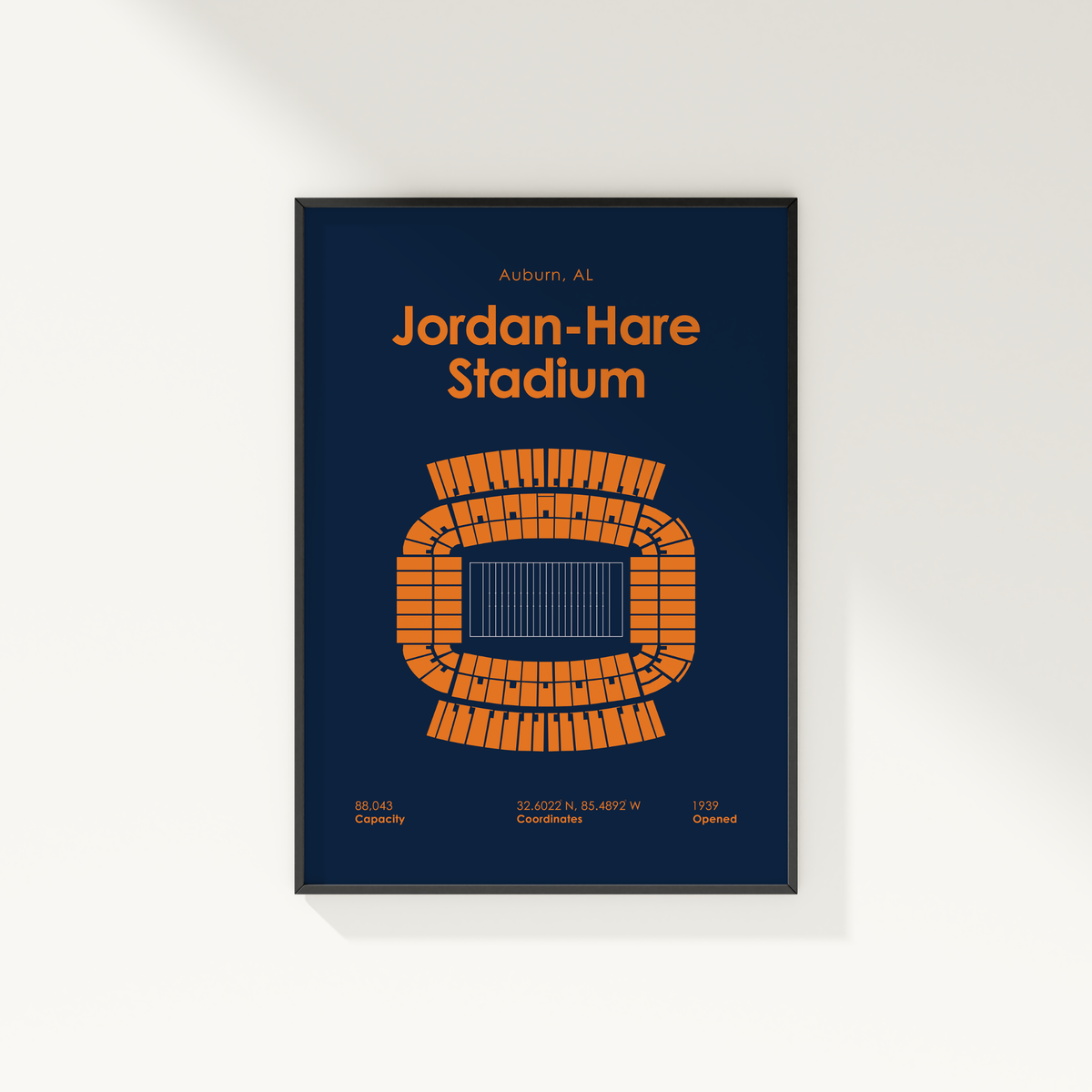 Jordan-Hare Stadium Bold