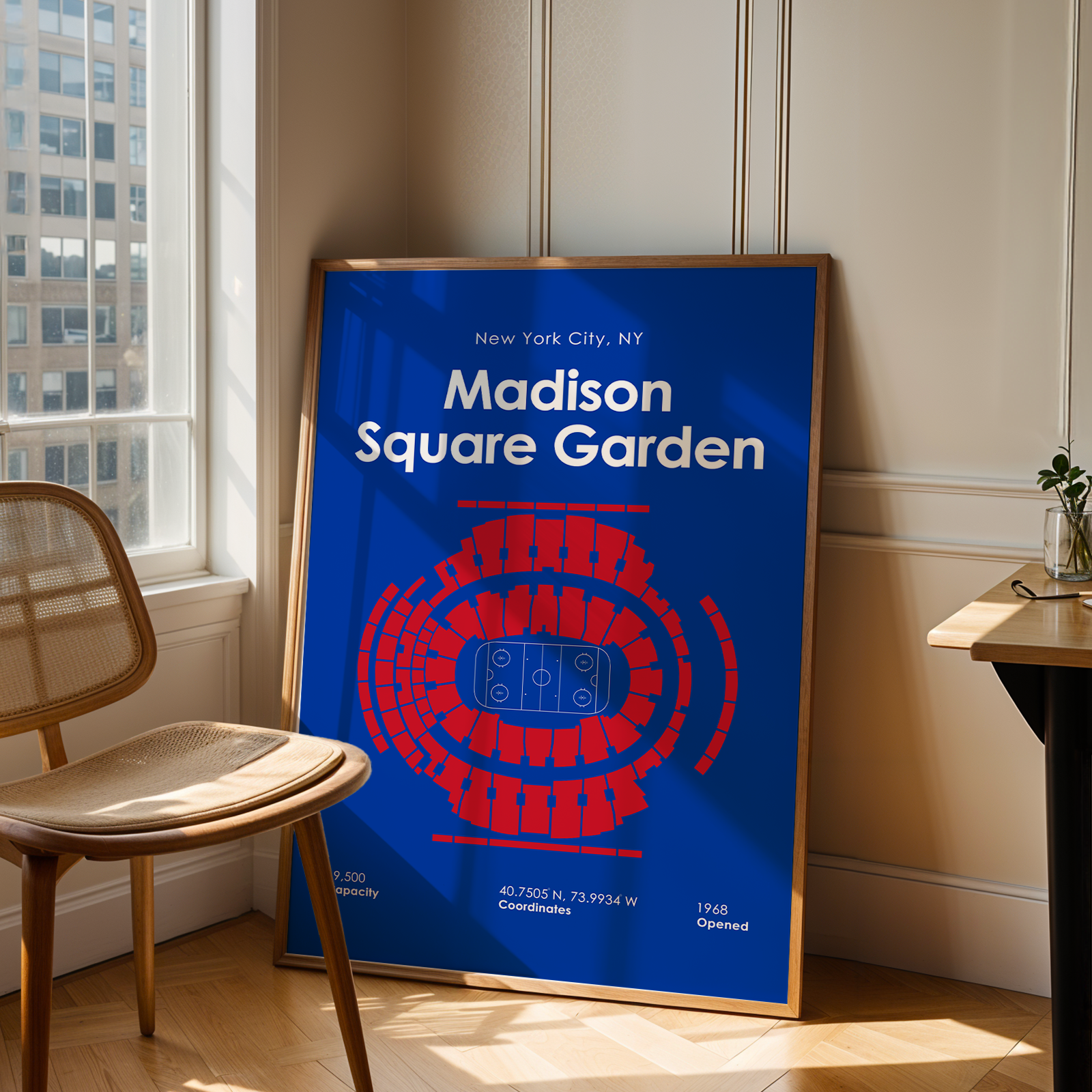 Madison Square Garden Bold Hockey