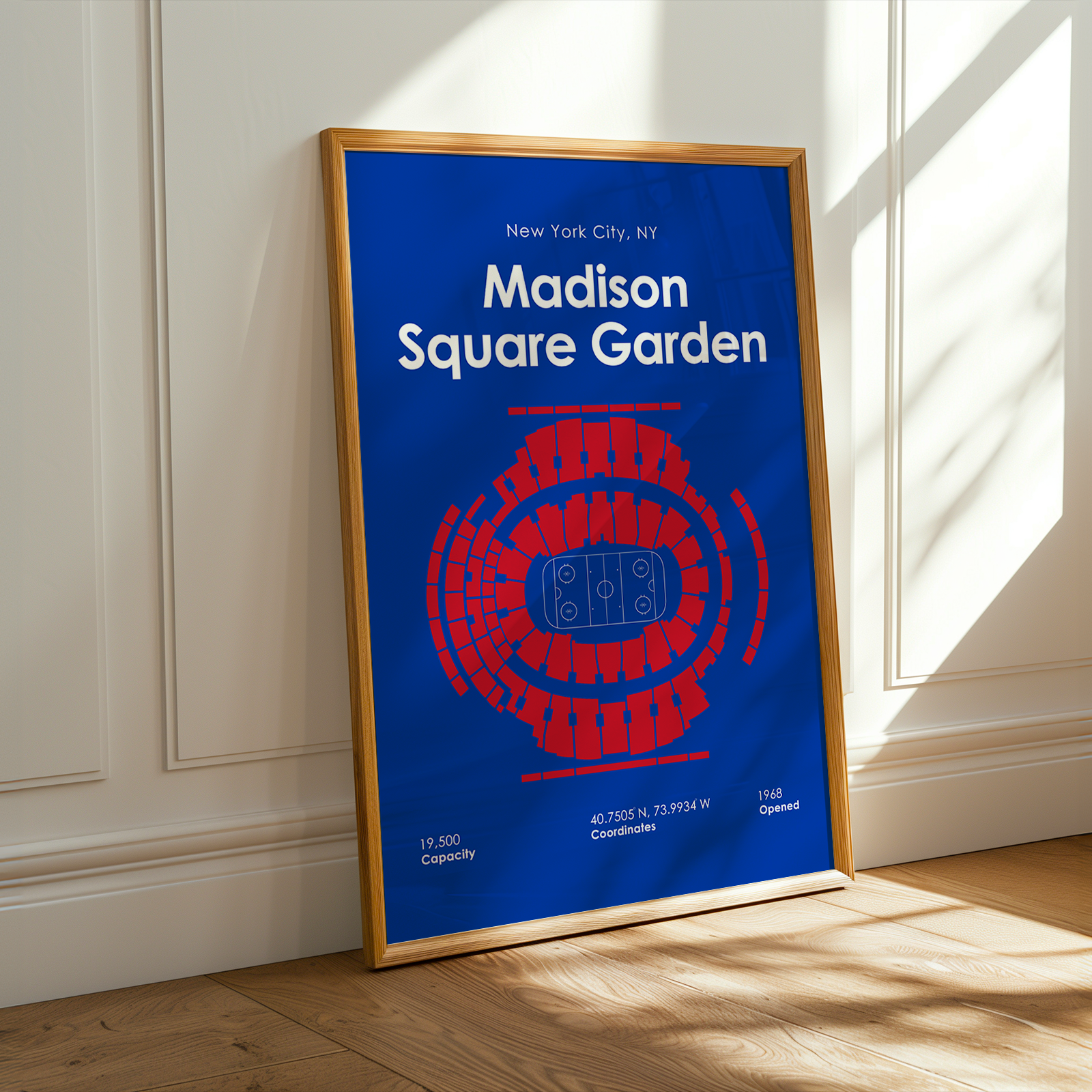 Madison Square Garden Bold Hockey
