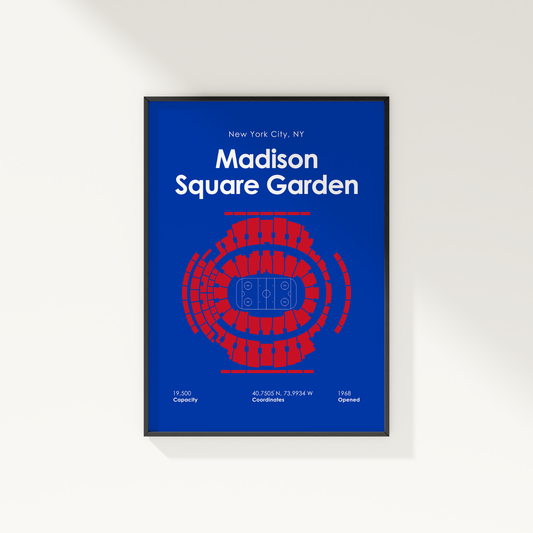 Madison Square Garden Bold Hockey